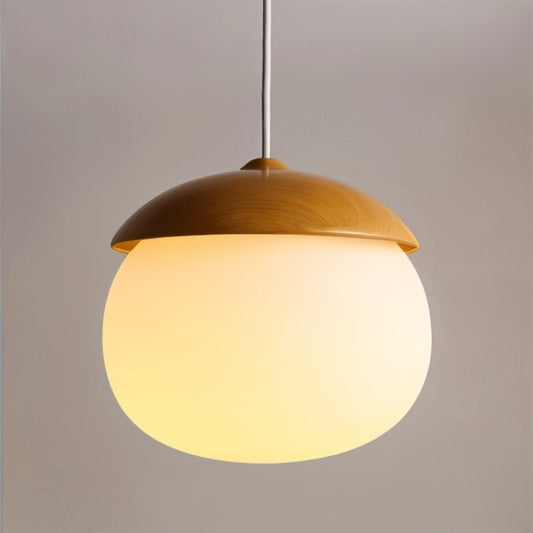 Castanea – Lampe suspendue en verre nordique