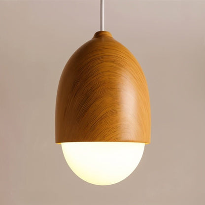 Lykke – Suspension moderne en apparence bois