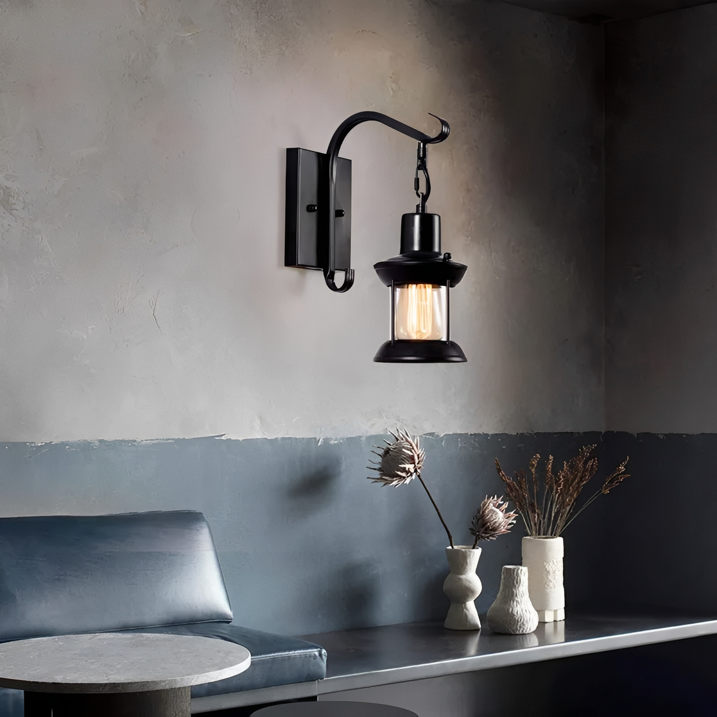 Lukas – Lampe murale en style industriel rétro