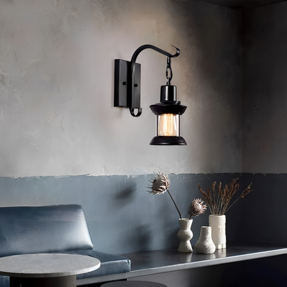 Lukas – Lampe murale en style industriel rétro