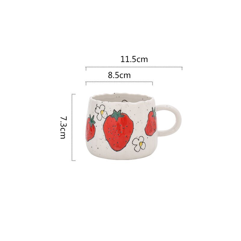 Fenya – Tasse de petit déjeuner stylisée en dégradé