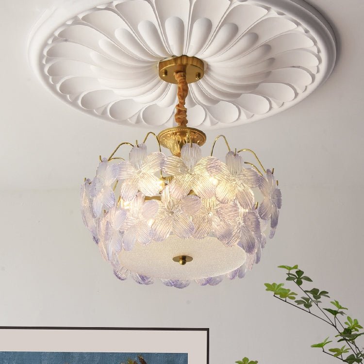 Yrsa – Lustre en Verre Vintage