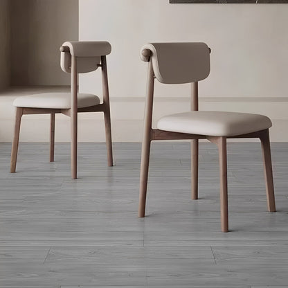 Finn – Chaise de salle à manger nordique de style Wabi-Sabi