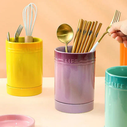 CéramiPop – Organisateur de cuisine en céramique vive & stylée