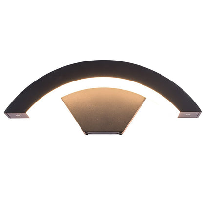Akagi – Lampe Murale Extérieure LED Incurvée