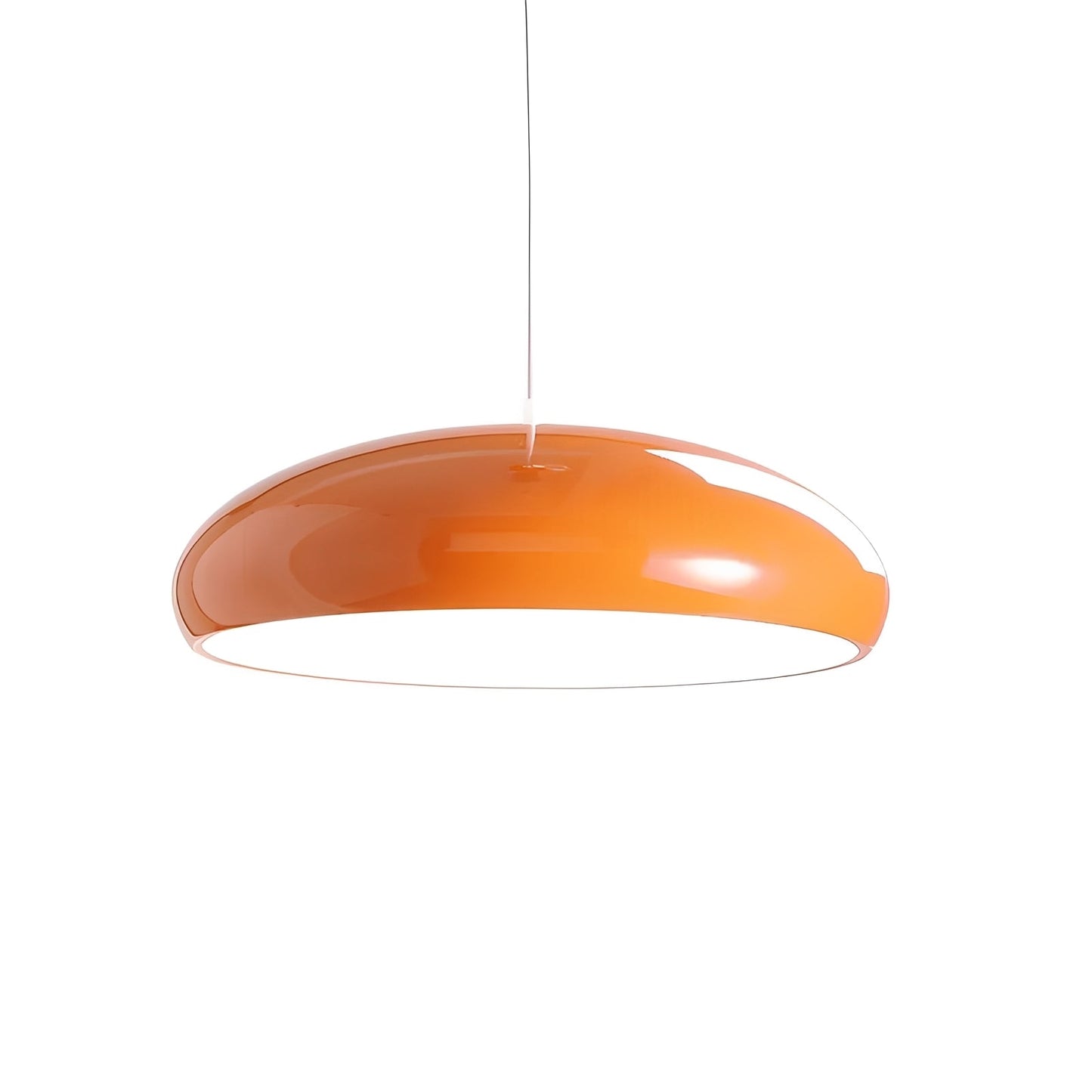 Soren – Suspension moderne orange pour restaurant