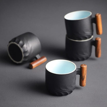 Tuguro – Tasse à thé en céramique avec poignée
