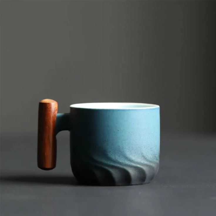 Tuguro – Tasse à thé en céramique avec poignée