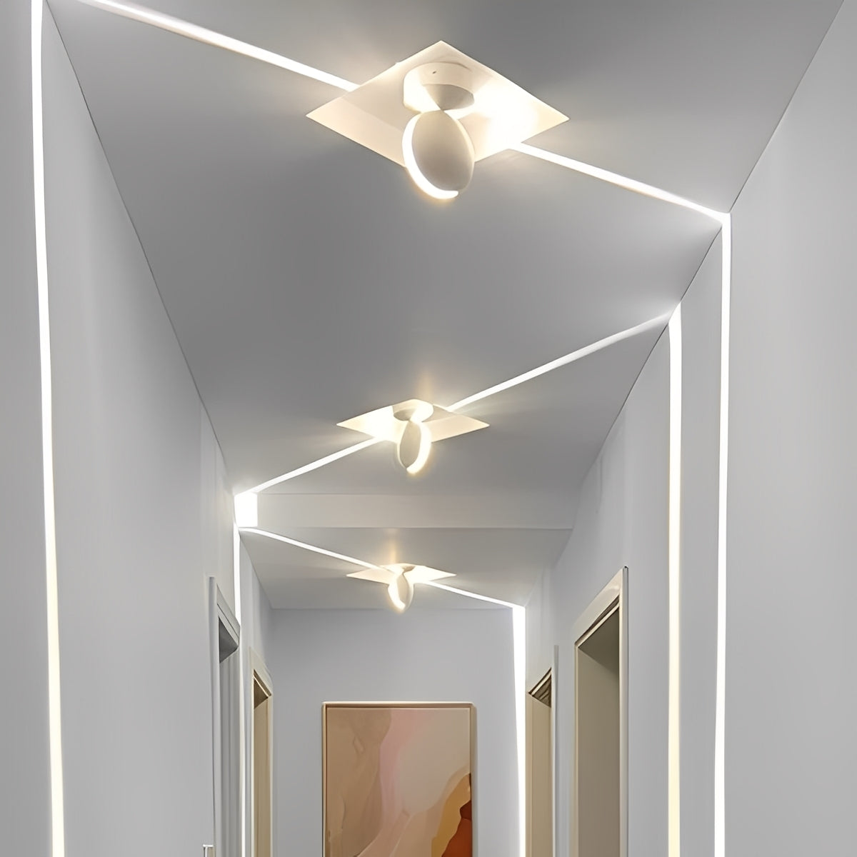 Felix – Applique murale moderne à faisceau LED