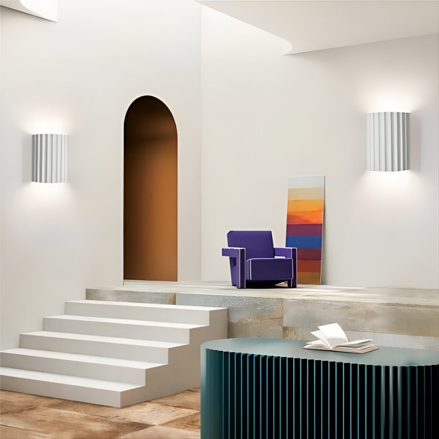 Theo – Applique Murale en Résine Design Nordique