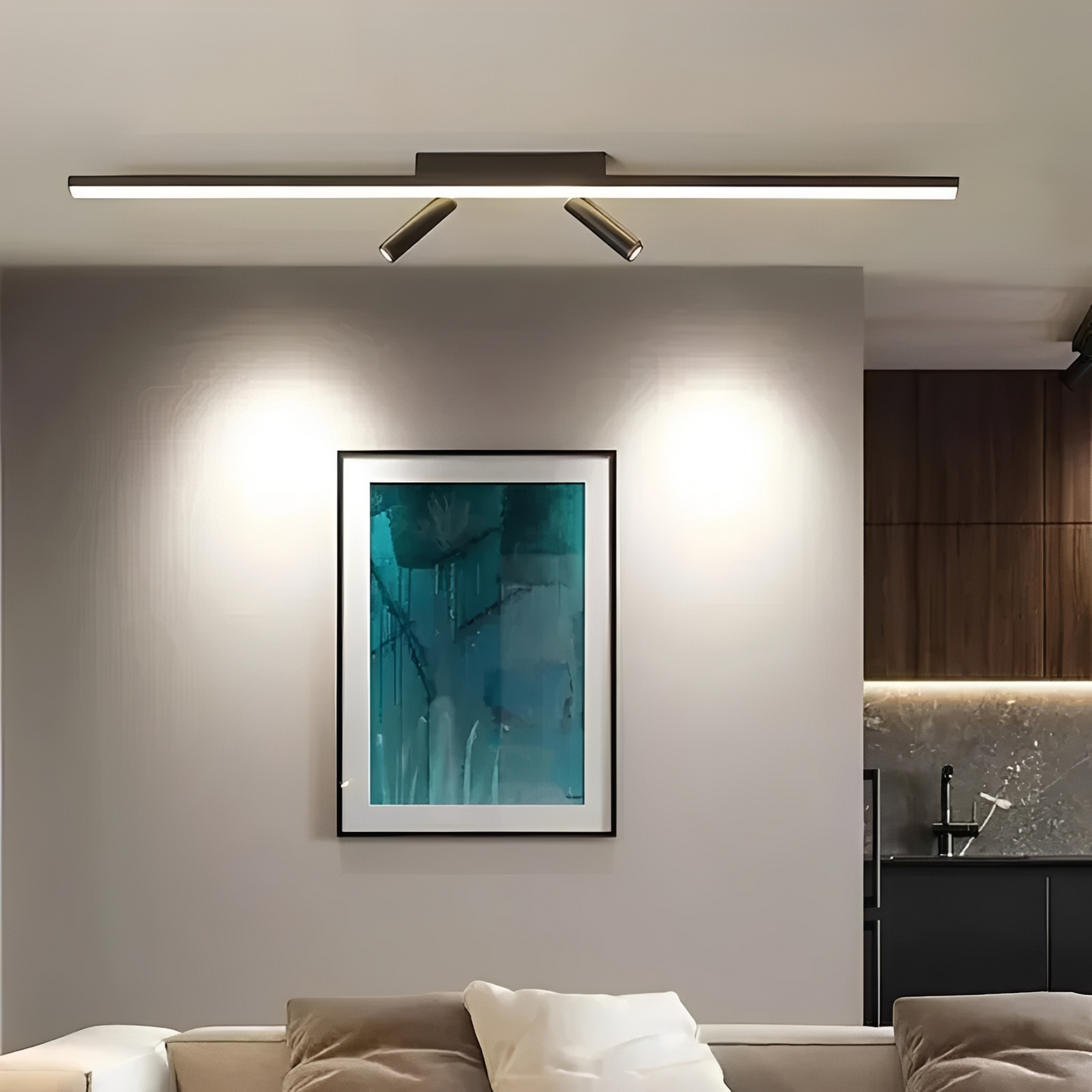 Haney – Lampe de plafond LED linéaire
