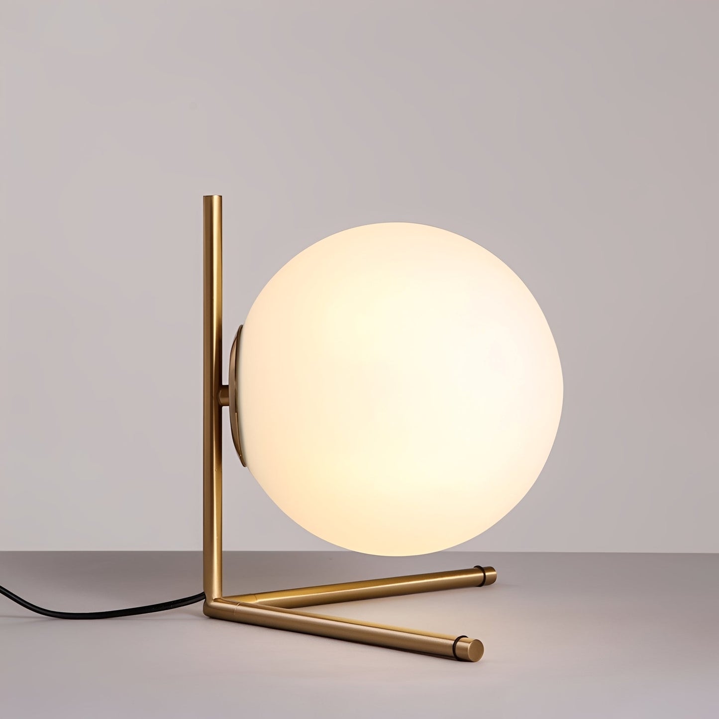 Raffy – Lampe de table sphère en verre simple