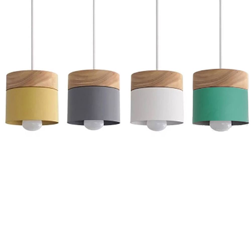 Suspension Nordica – Bois naturel au style scandinave épuré