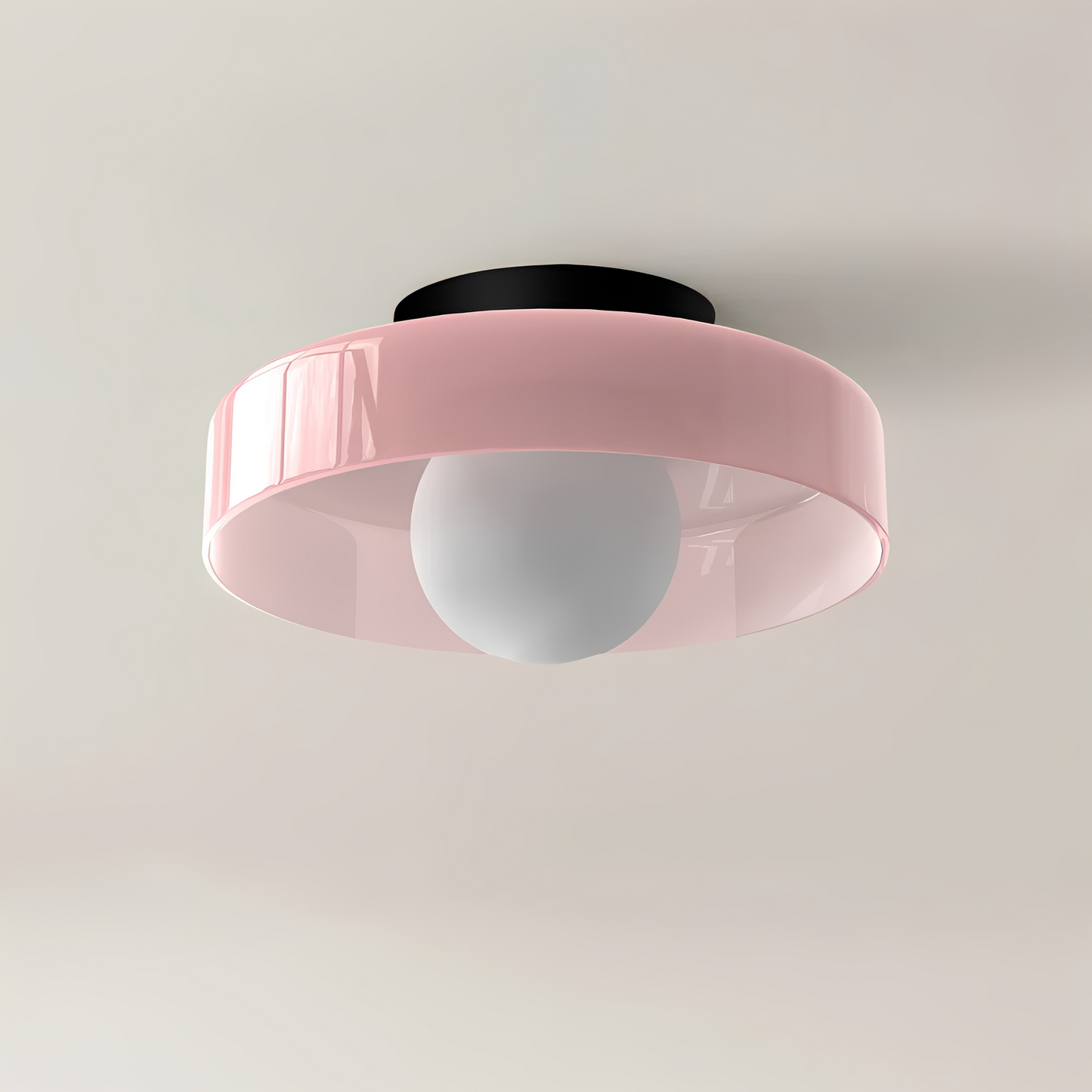 Maku – Moderne Simple Plafonnier en Verre