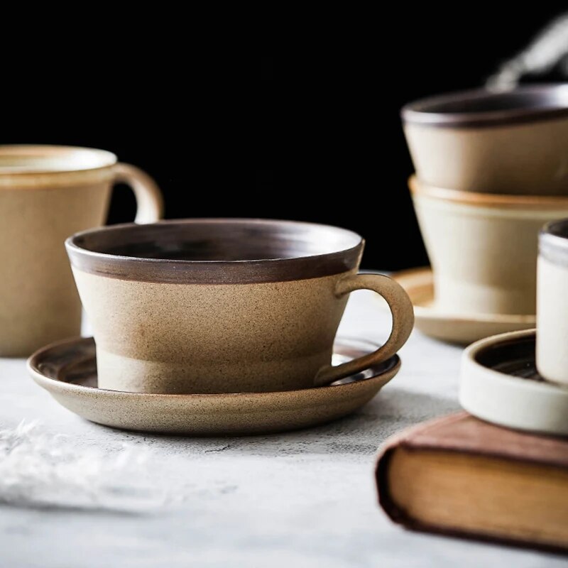 Felipe – Tasse à café en grès élégante