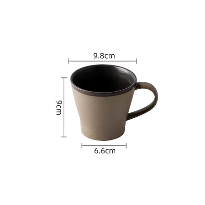 Felipe – Tasse à café en grès élégante