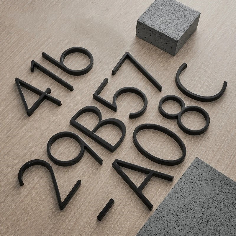 Zura – Plaques de porte alphanumériques flottantes