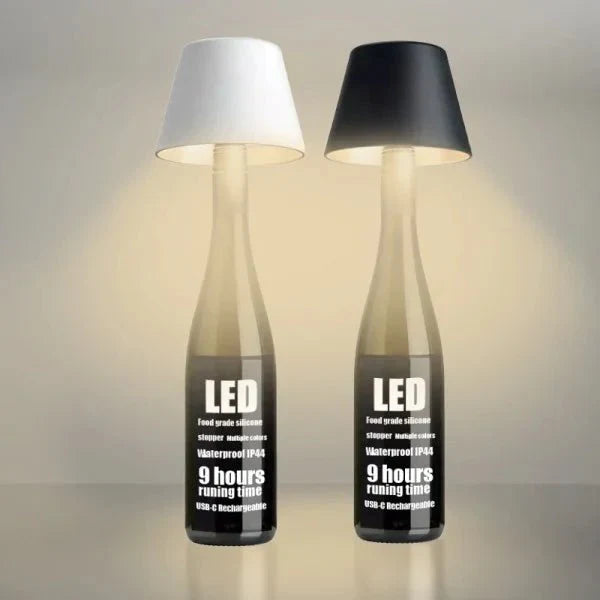 Lumira – Lampe à vin rechargeable avec port USB à assembler soi-même