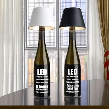 Lumira – Lampe à vin rechargeable avec port USB à assembler soi-même