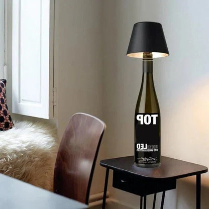 Lumira – Lampe à vin rechargeable avec port USB à assembler soi-même