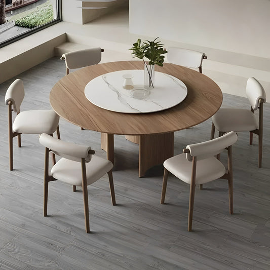 Finn – Chaise de salle à manger nordique de style Wabi-Sabi