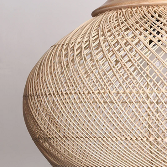 Yuji – Suspension en rotin Boho