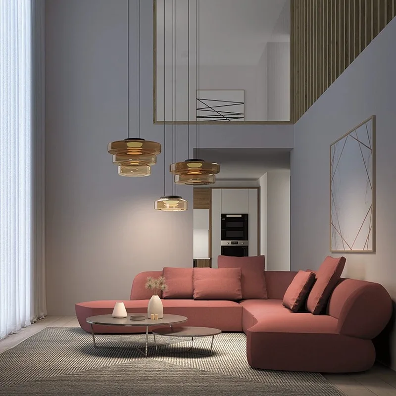 Max – Suspension en verre simple