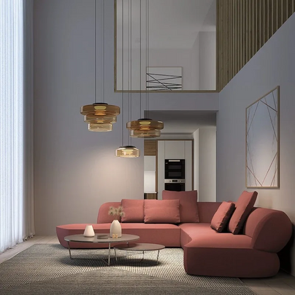 Max – Suspension en verre simple