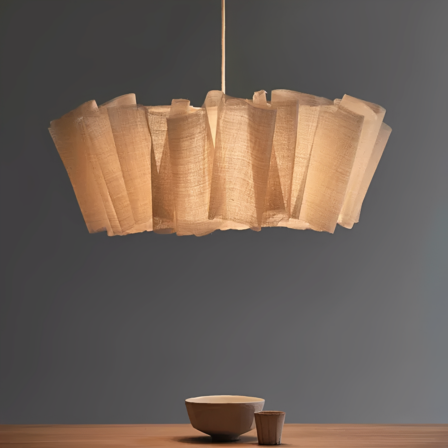 Runa – Lustre rustique fait main