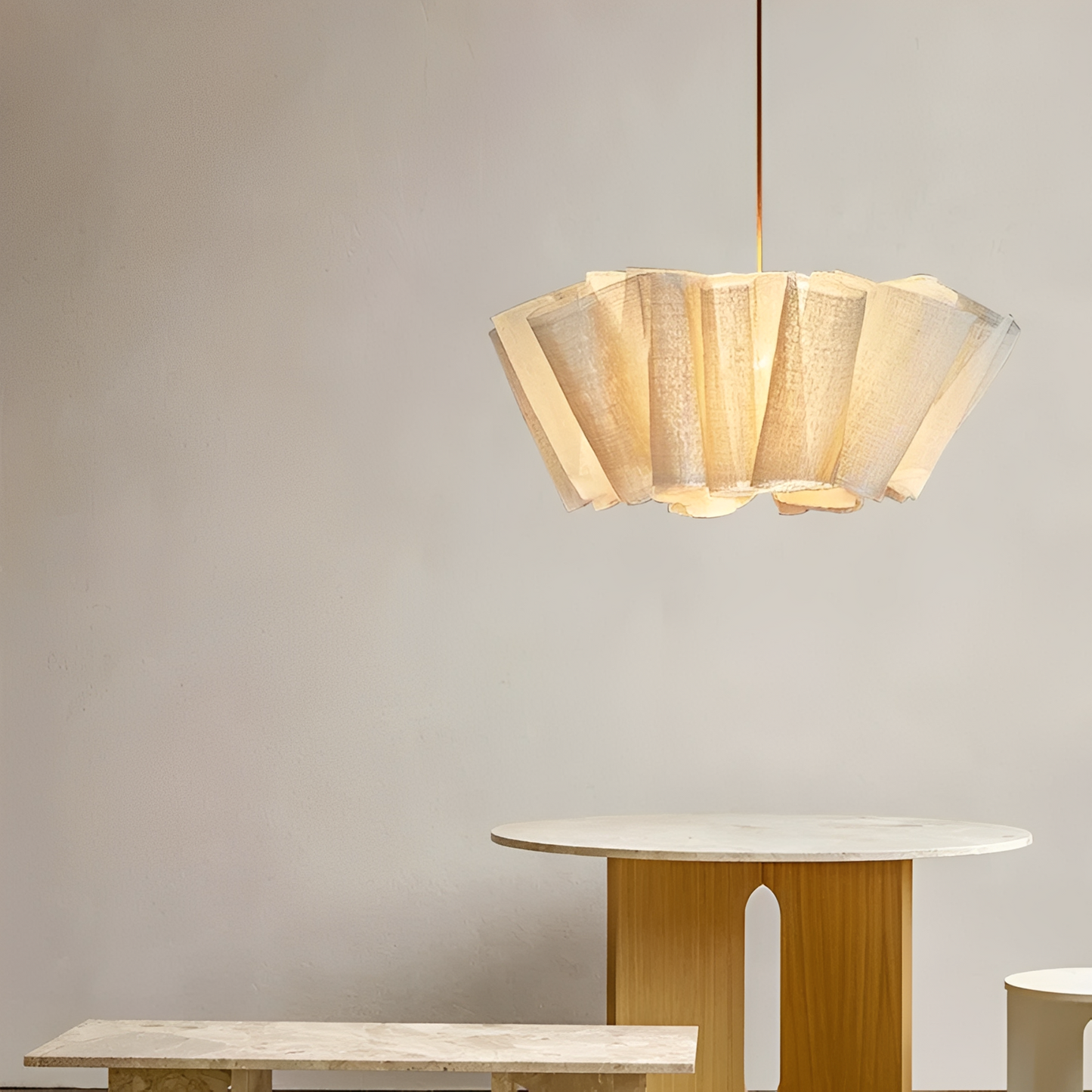 Runa – Lustre rustique fait main