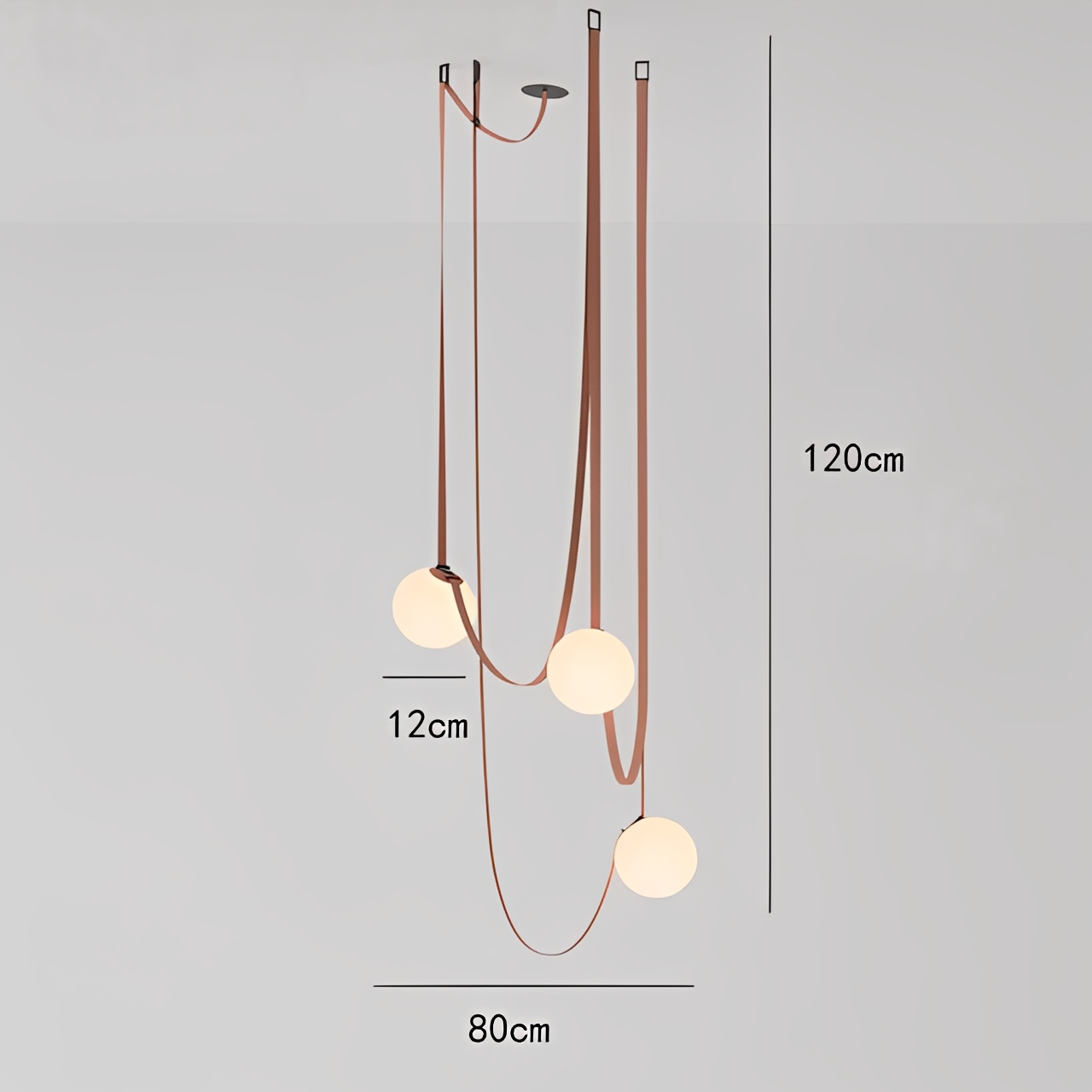 Jonas – Suspension LED duplex simple