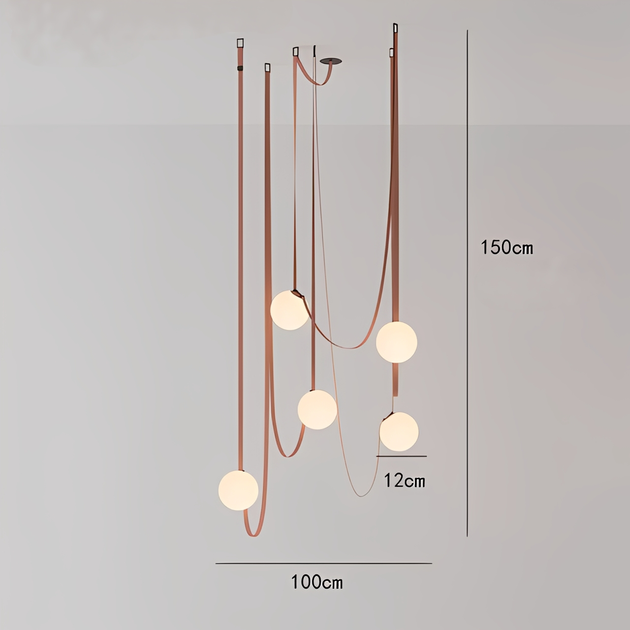 Jonas – Suspension LED duplex simple