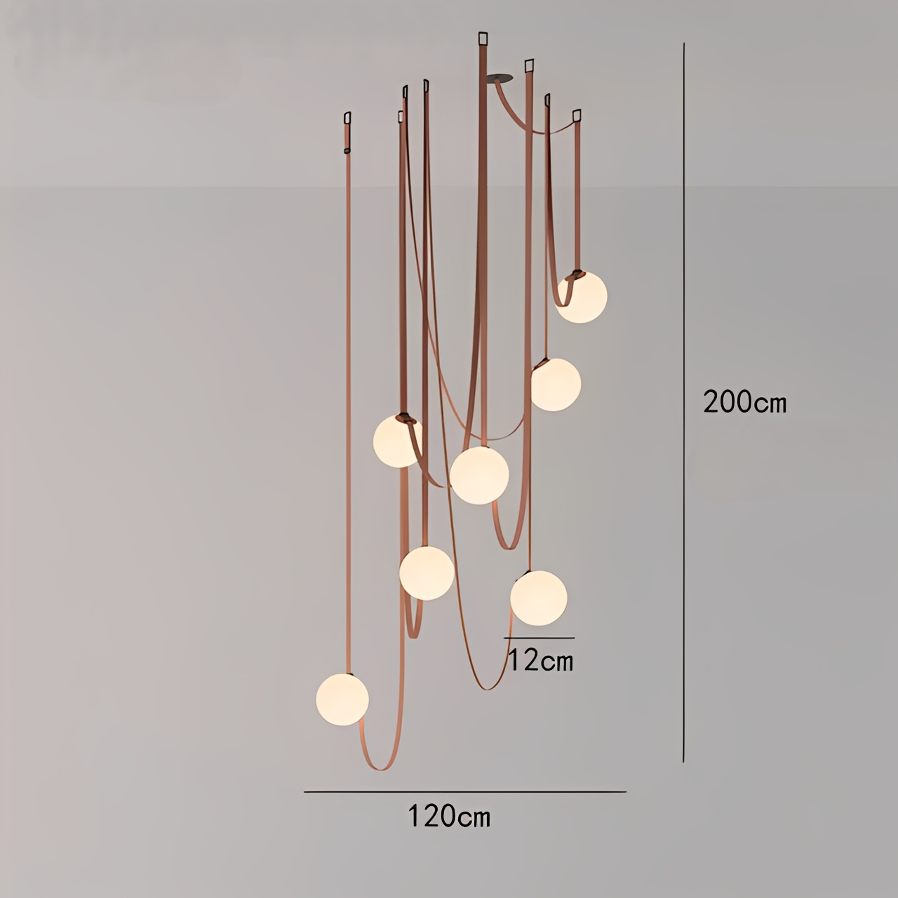 Jonas – Suspension LED duplex simple