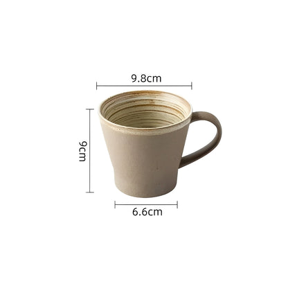 Felipe – Tasse à café en grès élégante