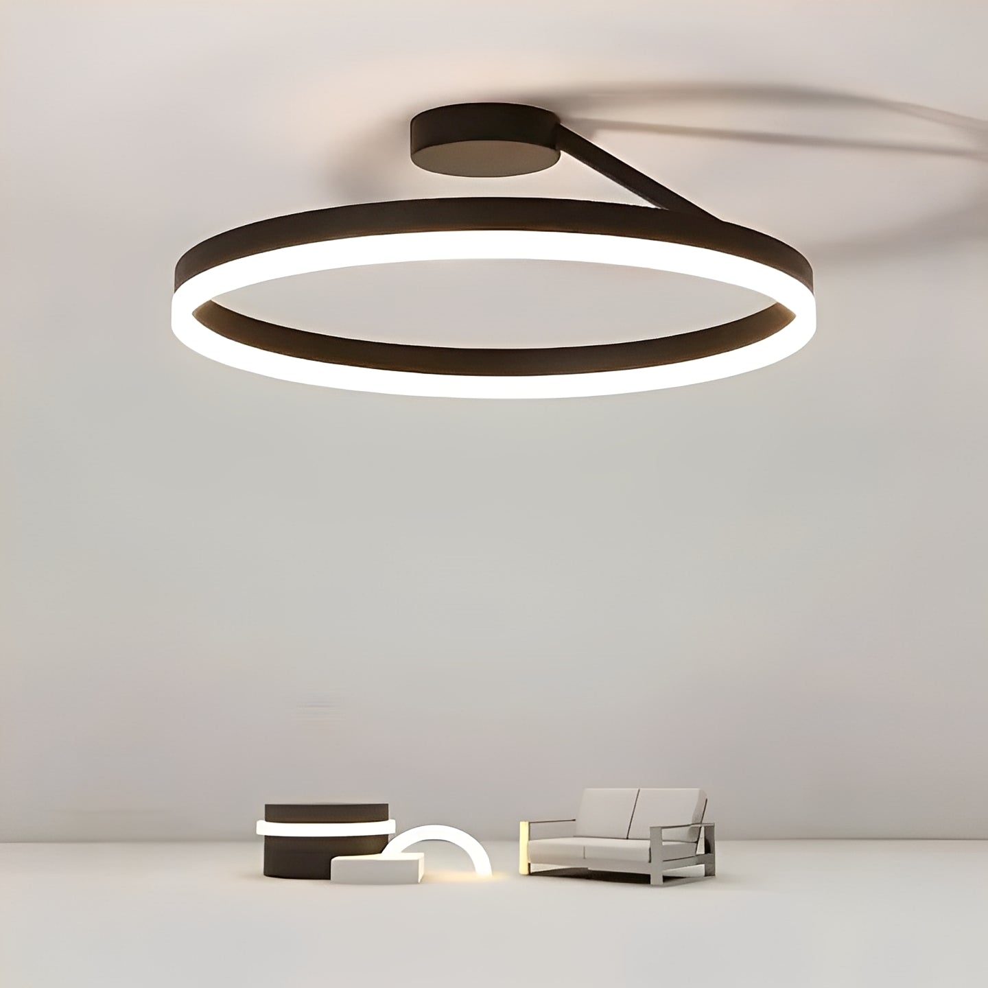 Nomi – Lampe LED Plafond Nordique