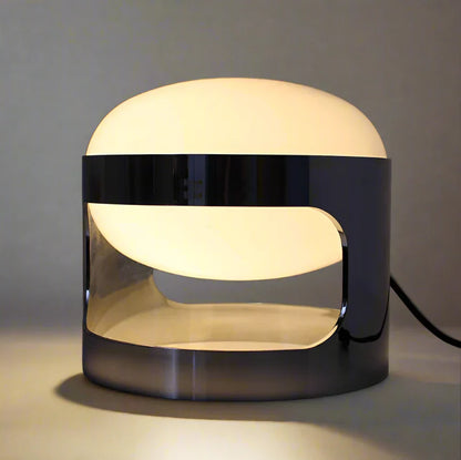 Lunor – Lampe de table en acier inoxydable light-luxury épurée