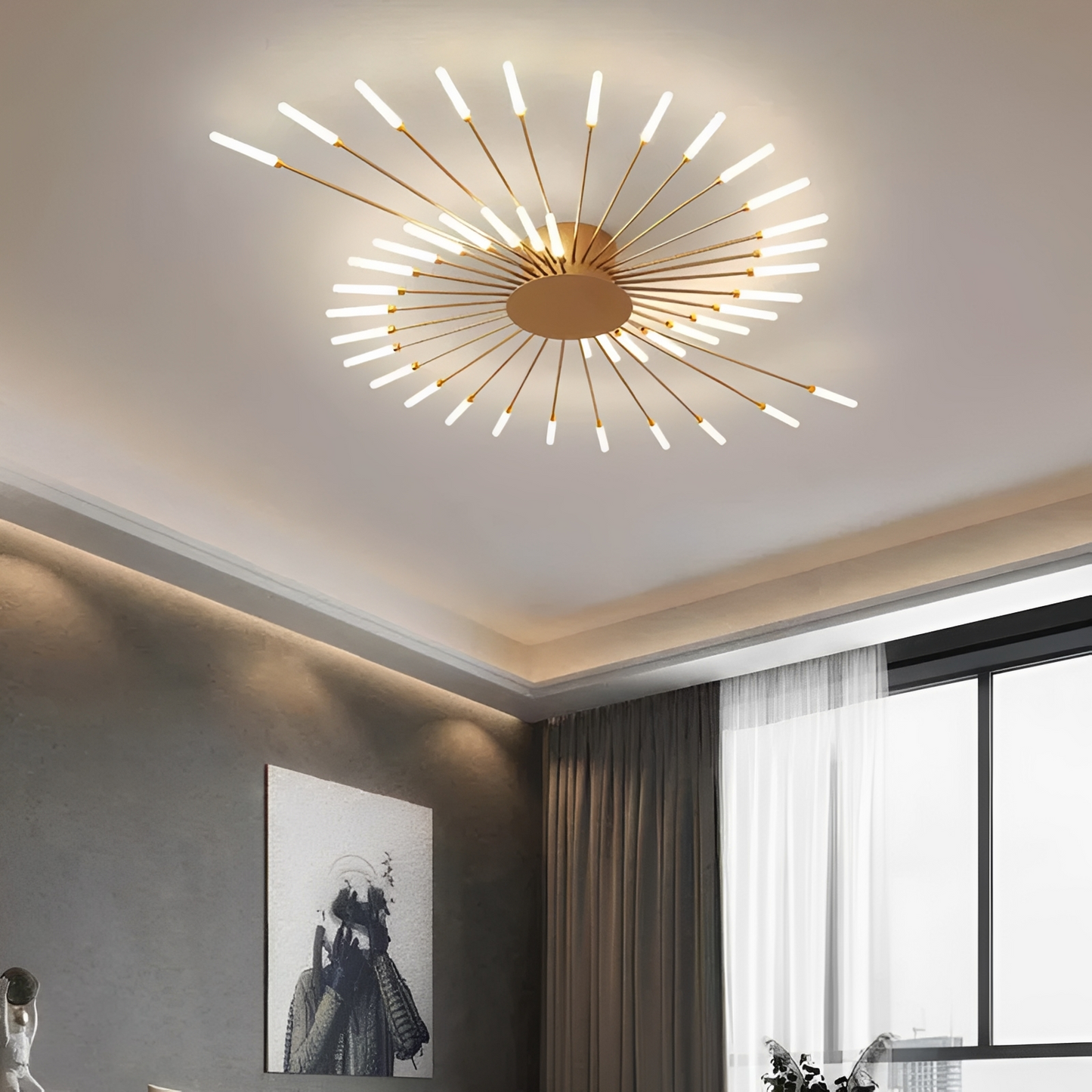 Aurix – Plafonnier LED Moderne Nordique