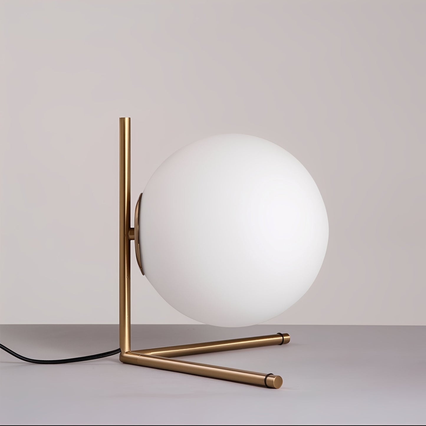 Raffy – Lampe de table sphère en verre simple