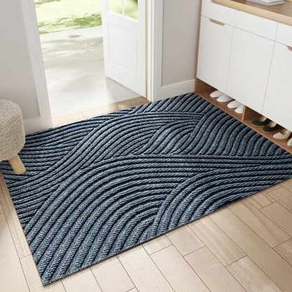 Seve – Tapis de porte antidérapant en PVC design nordique