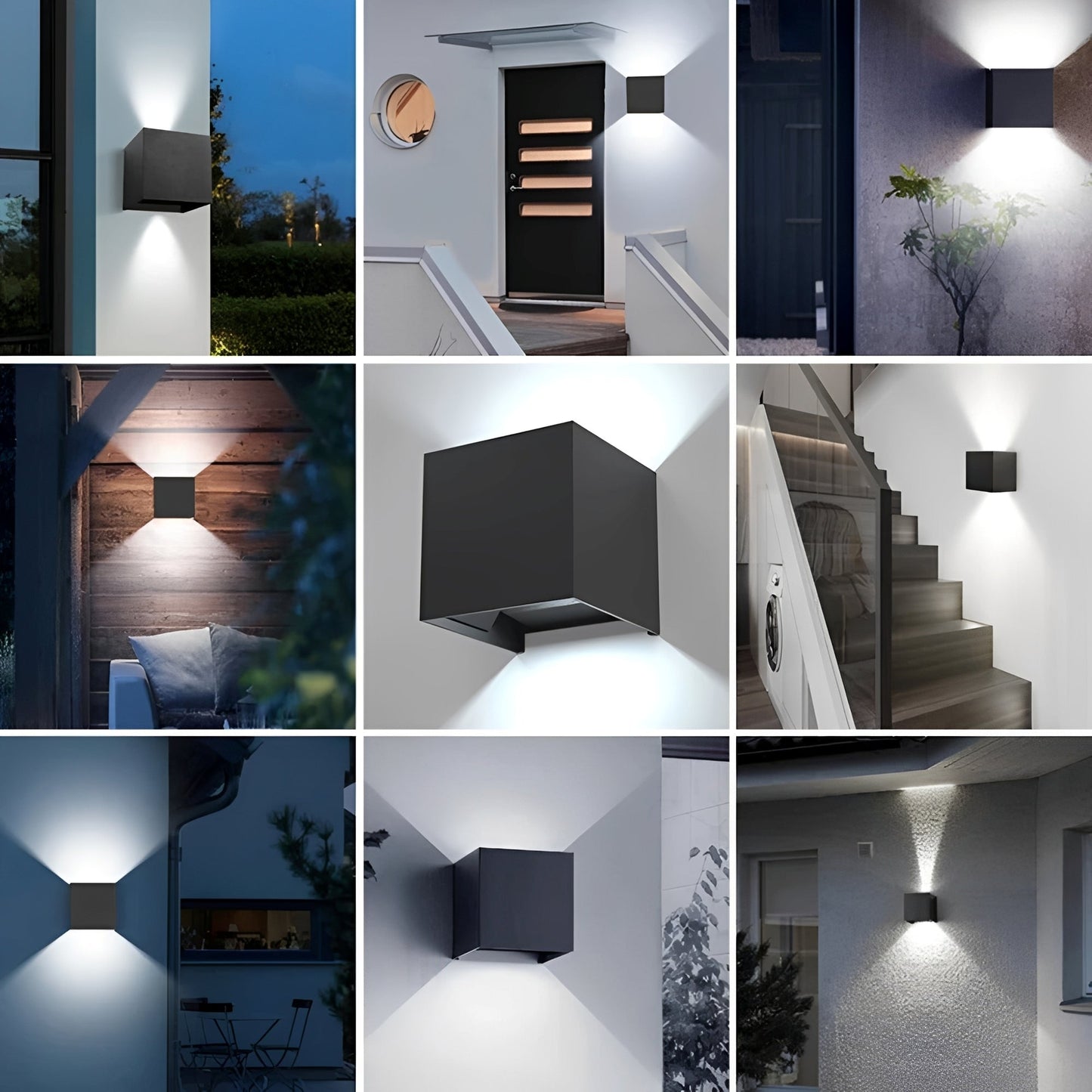 Aren – Moderne LED Extérieur Applique Murale