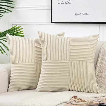 Rina – Housse de coussin en velours côtelé