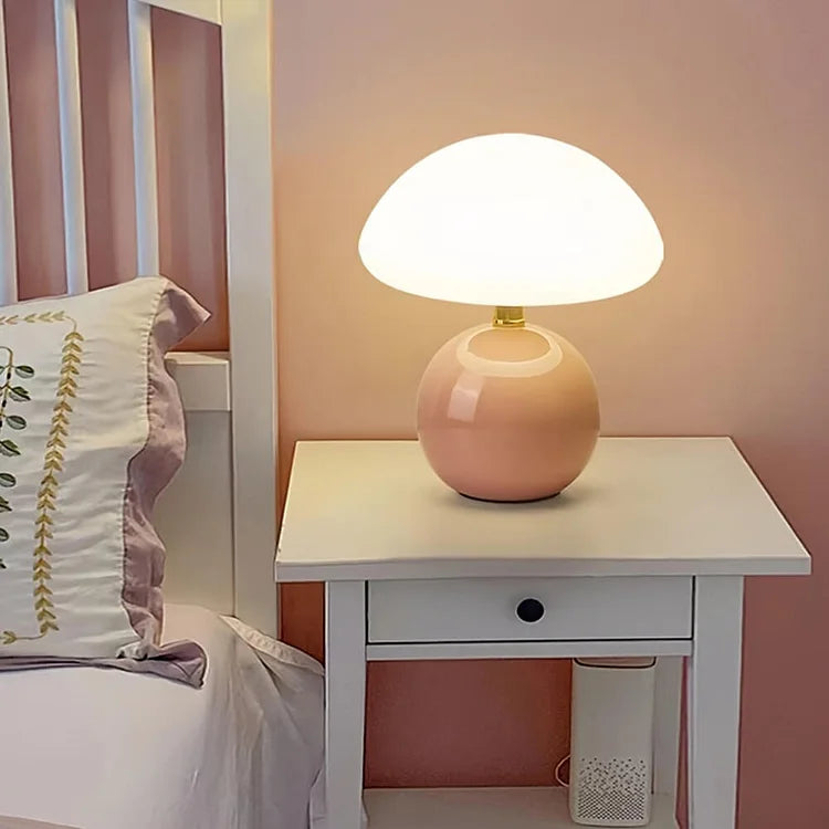 Signe – Lampe Champignon Crème Française