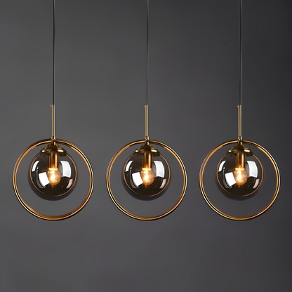 Elvara – Suspension en verre avec lumière unique