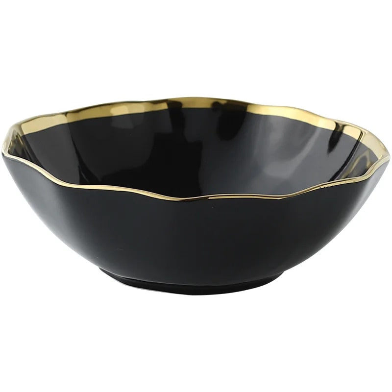 Erik – Assiette et bol en céramique nordique