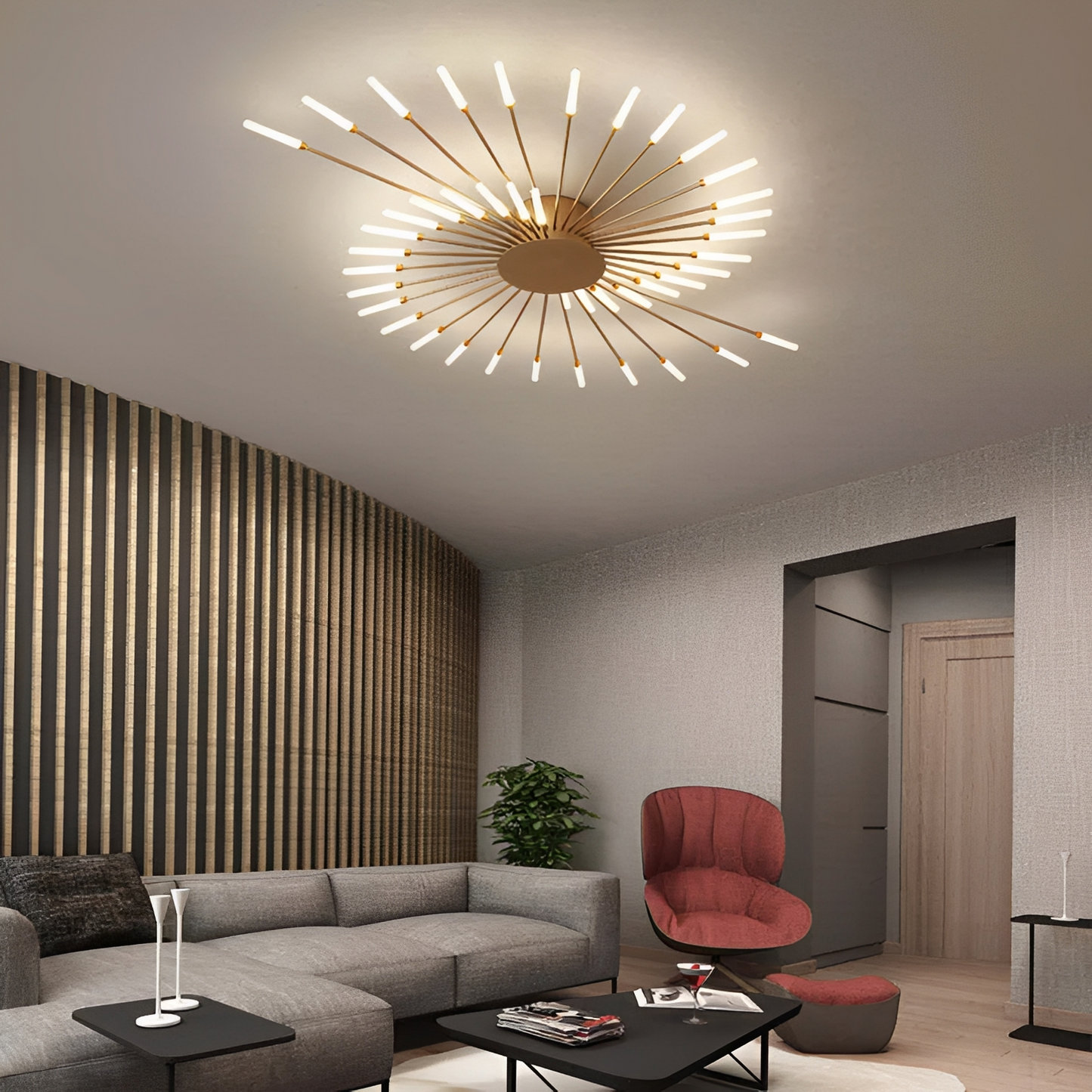 Aurix – Plafonnier LED Moderne Nordique