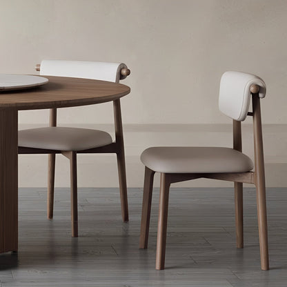 Finn – Chaise de salle à manger nordique de style Wabi-Sabi
