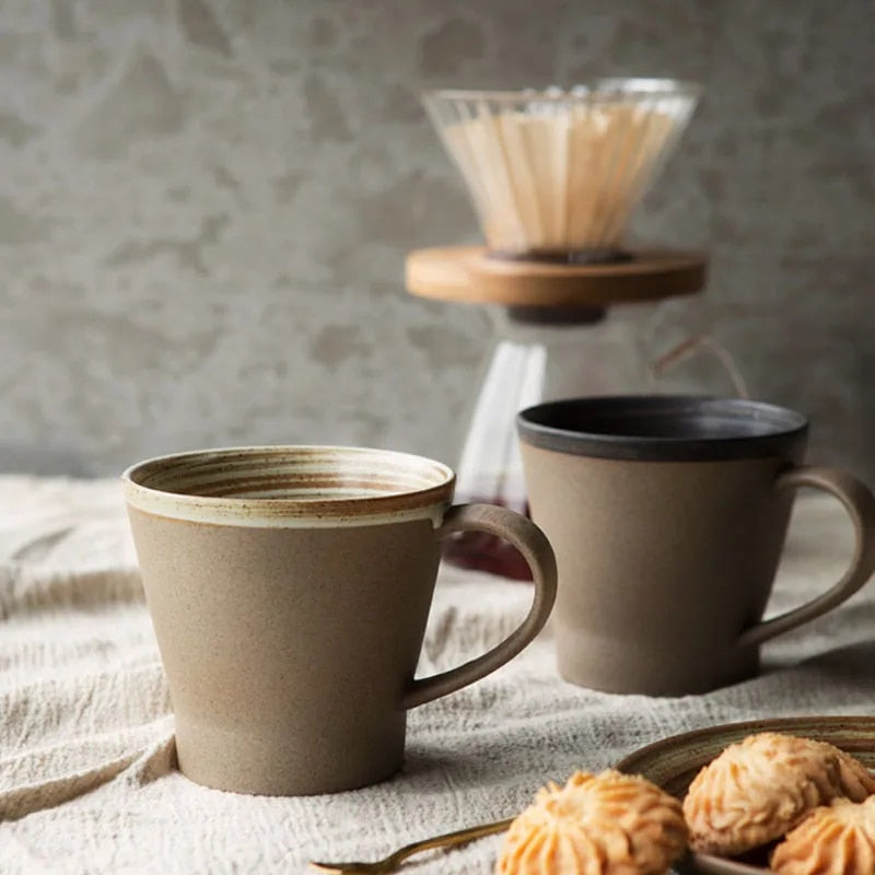 Felipe – Tasse à café en grès élégante