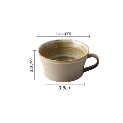 Felipe – Tasse à café en grès élégante