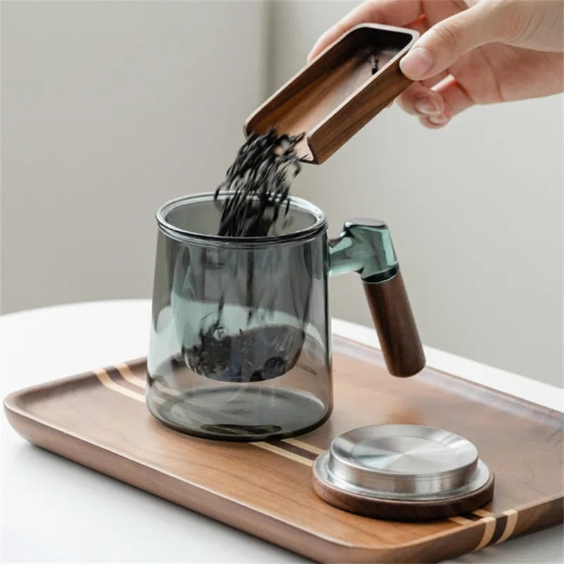 Sara – Ensemble de tasses à thé en verre borosilicate