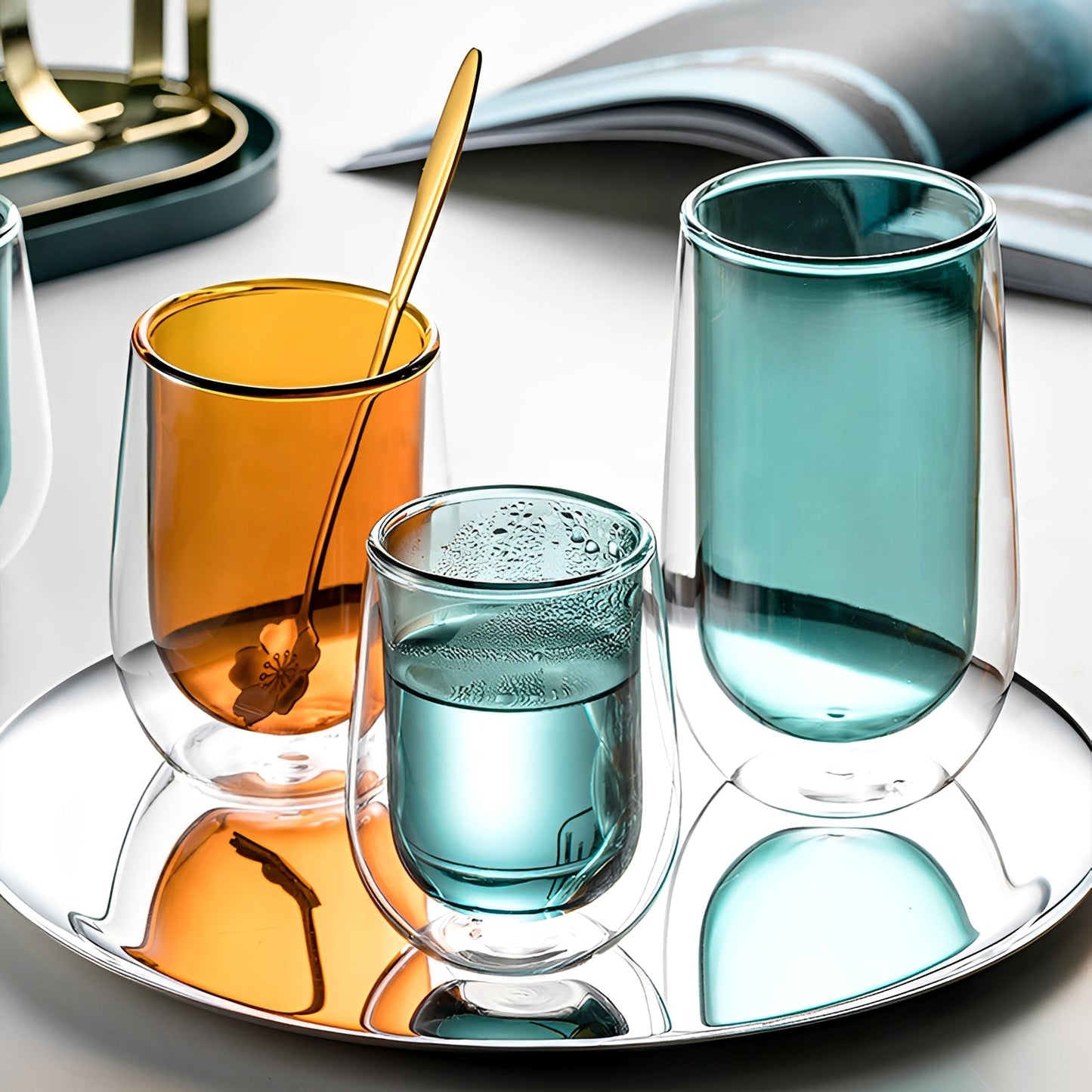 Lunor – Verres en verre à double paroi
